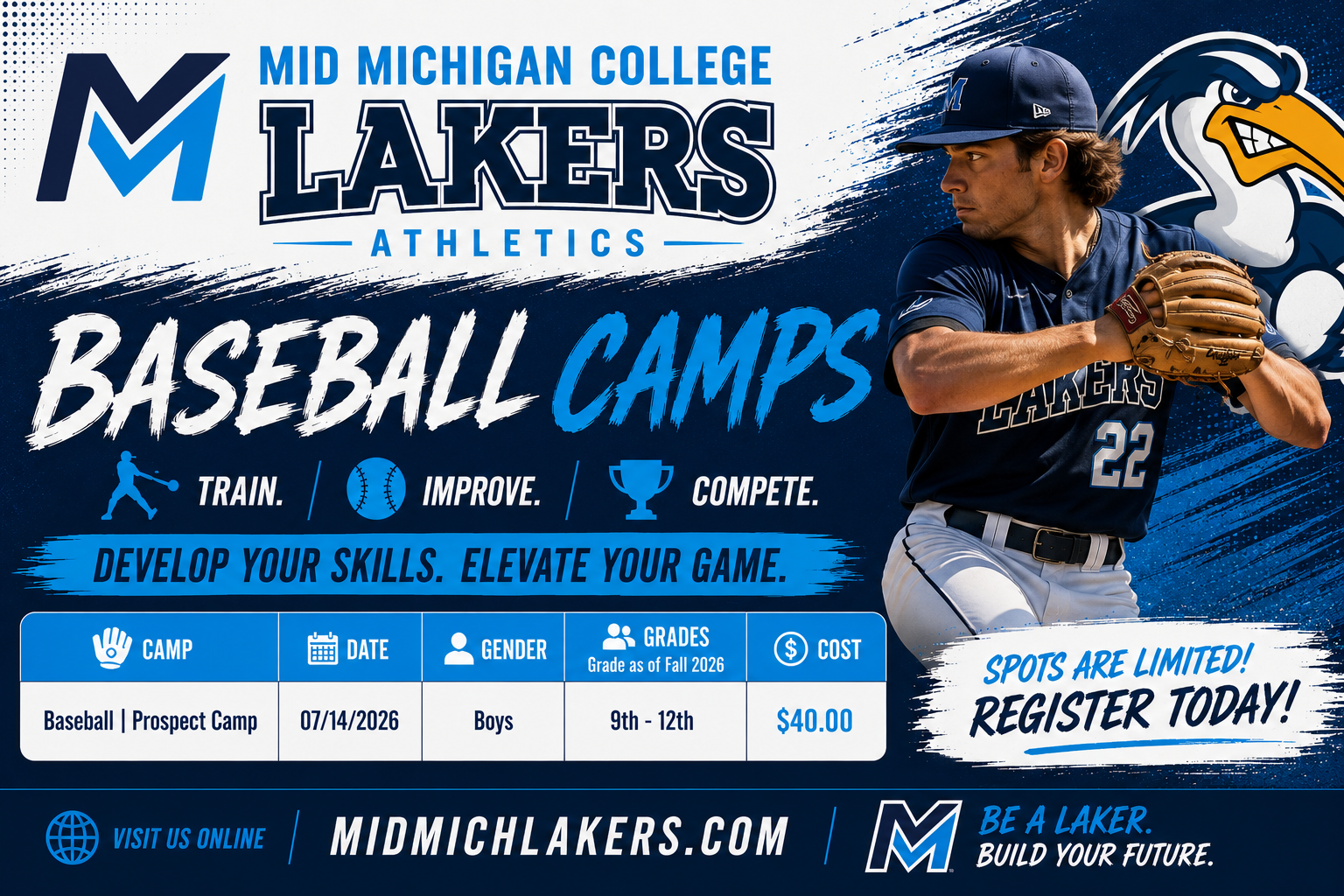 Upcoming Baseball Camps