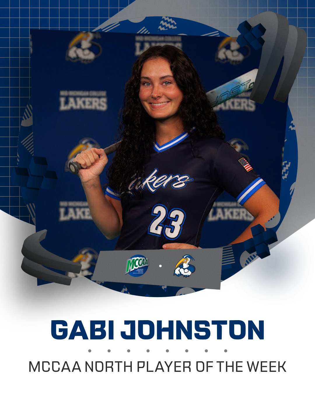 Johnston Named MCCAA North Player of the Week